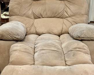 Lane Furniture Upholstered Recliners. (2 Available)