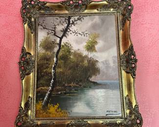 Oil in canvas
