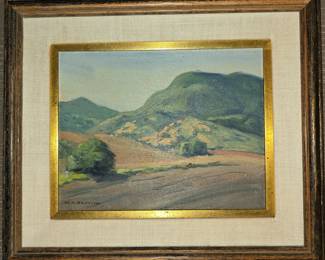William A Griffith oil painting, Laguna Beach California 