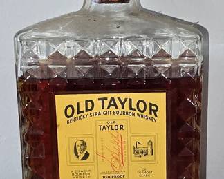 Sealed - made 1948 bottled 1953 Old Taylor 100 proof