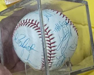 2003 Boston Red Sox team signed ball 
