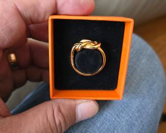 Hermes scarf ring