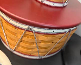 Longaberger Drum Baskets