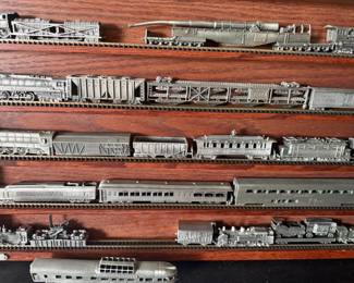 Pewter Trains