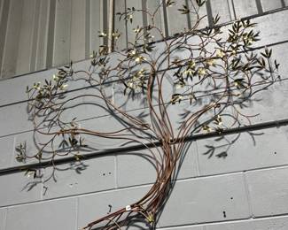 Signed Metal Wall Art Orlando Estate Auction