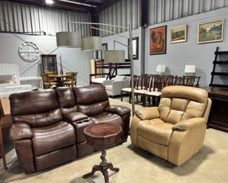 Reclining Sofa and Chair Orlando