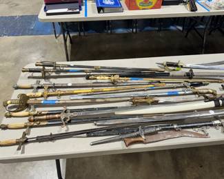Vintage Swords Orlando Estate Auction
