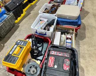 Box Lots of misc items, Tools, Home Decor and Collectibles Orlando Estate Auction