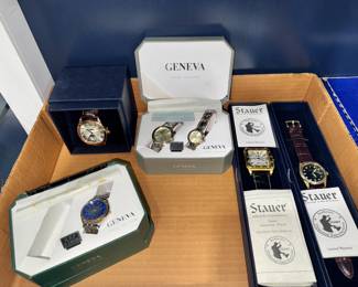 Geneva and Stauer Watches Orlando Estate Auction