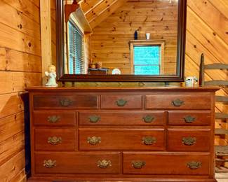 Ethan Allen Solid Cherry Dresser