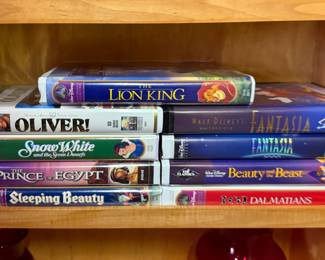 Assorted Disney VCR Movies