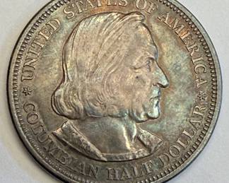 United States of America Columbian 1892 Half Dollar