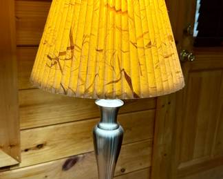 Table Lamp with Accordian Fold Shade