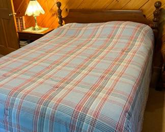 Bed and Nightstand