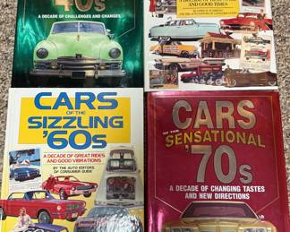 Assorted Car Books