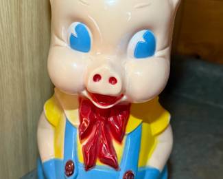 Ideal Porky Pig Piggy Bank