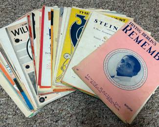 Assorted Sheet Music