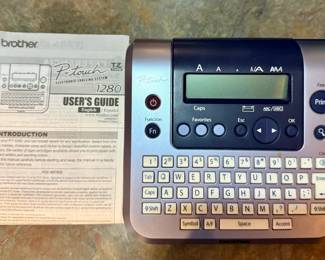 Brother P-Touch Model PT-1280 Electronic Home & Office Labeling System