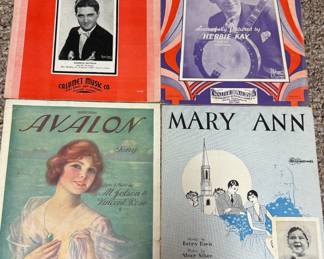 Assorted Sheet Music