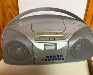 Sony Portable CD Radio Cassette Stereo