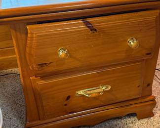 Wooden Nightstand