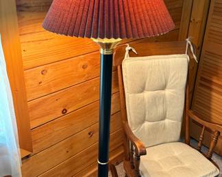 Black Floor Lamp with Shade