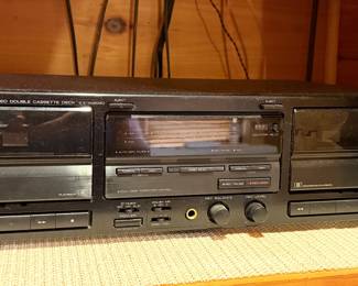 Kenwood Stereo Double Cassette Deck