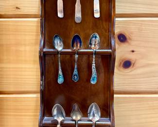 Souvenir Collectors Spoons - Some Sterling