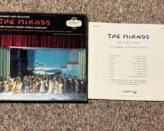 The Mikado Opera Record