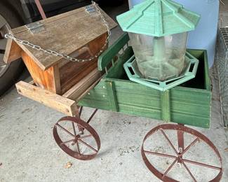 Bird Feeders and Yard Decor