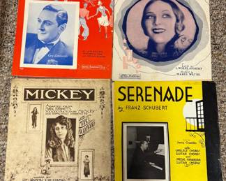 Assorted Sheet Music