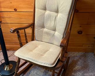 Cushioned Rocking Chair
