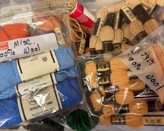 Assorted Wool Thread