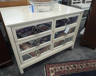 Mirrored Storage Cabinet