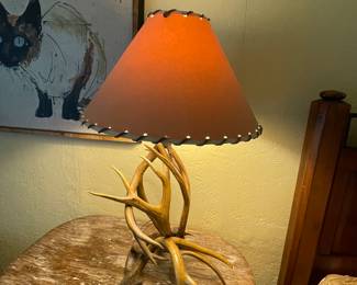 Antler Lamp