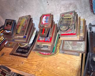 Over 100 Vintage Advertising Mirrors