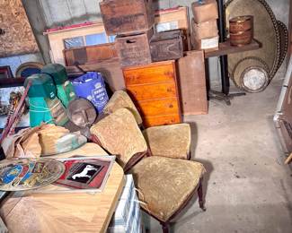Vintage Advertising Crates, Vintage & Antique Furniture