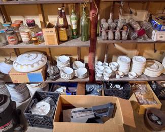 Vintage China Sets, Art Deco Style Lighting