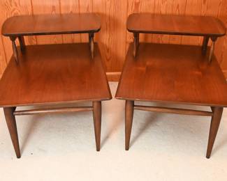 Mid Mod Bassett Furniture Company End Tables