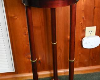 Marble Top Plant Stand