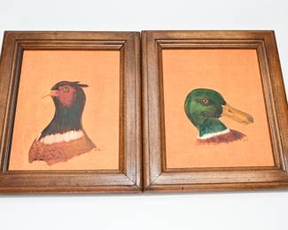 Hand Painted Birds