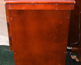 Wooden Trash Bin