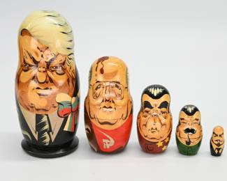 Large Russian Presidential Nesting Dolls