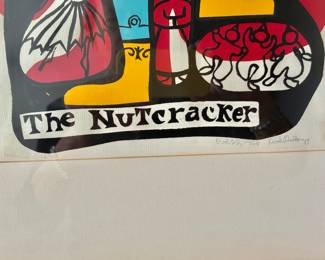 Signed and Numbered "The Nutcracker" Lithograph