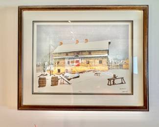 Bob Timberlake Signed Lithograph