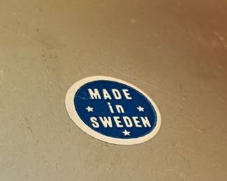Danish MCM Swivel Lounge Chair - Made in Sweden