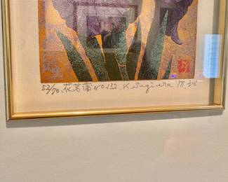Series of Kazutoshi Sugiura Woodblock Prints - Signed and Numbered