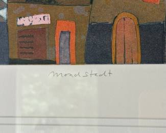 Signed and Numbered "Mondstadt" Lithograph