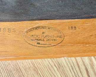 Set of 4 Nordic Furniture MCM Chairs