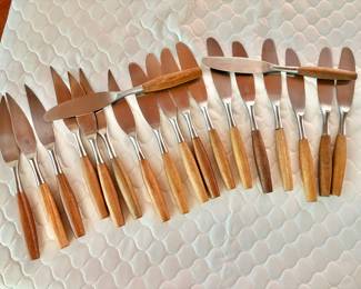 Dansk Fjord Germany Teak Quistgaard Flatware Set